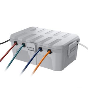 32 x 22 x 13 cm 초대형 전기 박스 방수 야외 연장 코드 커버 콘센트/플러그/휴일 조명 장식용