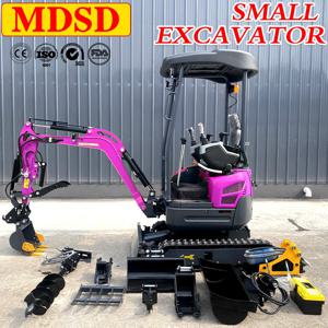 미니 굴삭기 부속품 포함 CE/EPA/Euro5 엔진 크롤러 유압 굴삭기 쿠보타 디젤용 마이크로 굴삭기 무료 배송