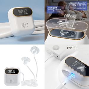 조절 가능한 전기 유두 교정기 12단계 강도 조절 모유 수유 지원 펌프 부드러운 유두 자극