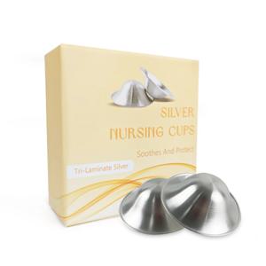 오리지널 실버링 수유컵 - 삼중 은 니플 쉴드 신생아 수유 필수품