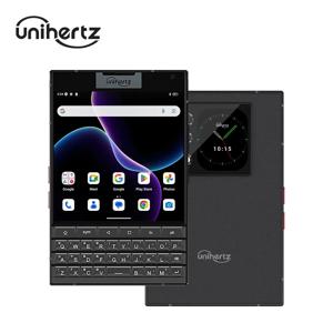 Unihertz Titan2 5G 안드로이드 15 스마트폰, 물리 키보드 듀얼 스크린 12GB+512GB 메모리 듀얼 SIM Type-C 포트 탑재