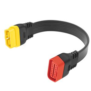 Obd2 obdii 연장 케이블 남성-여성 커넥터 elm327 용 16 핀 진단 도구 thinkdiag 어댑터 unbendable 출시