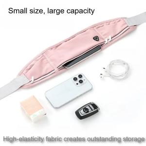 흔들리지 않는 러닝 웨이스트팩, 초경량 얇은 대용량 피트니스 및 스포츠 가방