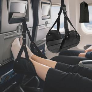 휴대용 조절식 다리 해먹 편안한 발 받침대 비행기 사무실 및 자동차 여행 지원 및 휴식용