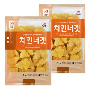 사조오양 치킨너겟 1kg 2개