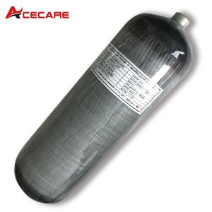 Acecare 탄소 섬유 다이빙 실린더, SCBA 다이빙 화재 안전용, 스쿠버 탱크 HPA, 9L, 30Mpa, 300Bar, 4500Psi