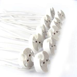 10-200 개/몫 MR16 MR11 GU5.3 G5.3 G4 램프베이스 커넥터 케이블 램프 소켓베이스 MR16 램프 피팅 고정 홀더 15cm 실리콘 케이블