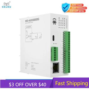 분산형 원격 IO 모듈 시리즈 RS485 RJ45 아날로그 스위치 획득 COJXU M31 호스트 확장 모듈 Modbus 무료 접합