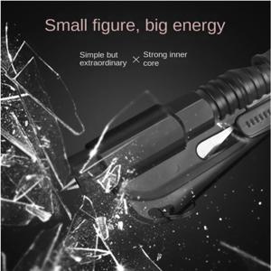 미니 자동차 안전망치 비상 구조 키트 키체인 나이프 안전벨트 커터 창문 유리 파괴기 생명 구조 도구