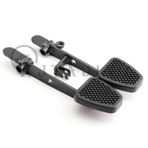 미끄럼 방지 풋 스로틀 가속기 스로틀 속도 제어 페달 및 풋 브레이크 페달 ATV 쿼드 바이크에 적합 카트 오프로드 UTV