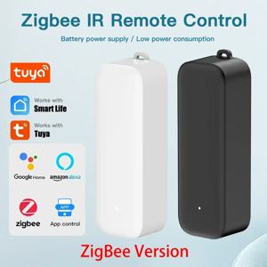 Tuya Zigbee IR 리모컨 스마트 범용 적외선, TV DVD AUD AC용 스마트 홈 제어용, 알렉사 구글 홈과 함께 작동