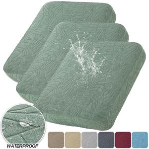 방수 스트레치 소파 쿠션 커버 자카드 패브릭 순수 소파 커버 이동식 보호대 소파 커버 Chaise Lounge 거실