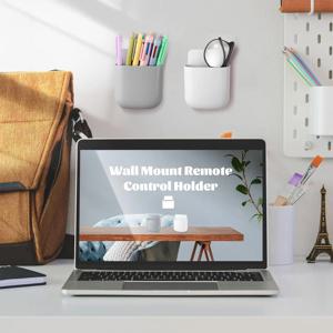 벽걸이형 수납함 휴대폰 플러그 홀더 스탠드 랙 리모컨 수납 정리함 에어컨 TV용