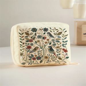 해초거북무늬와 다이아몬드 메쉬 소재로 제작된 휴대용 생리대 수납가방 1개, 가벼운 여성용 티슈백