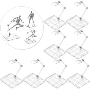 3/5/10PCS 조립 액션 피규어 디스플레이 홀더 기본 인형 모델 지원 스탠드 HG RG SD SHF 건담 1/144 장난감과 호환 가능