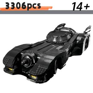 1989 배트모빌 빌딩 블록 세트 텀블 76139 - 유명 영화 슈퍼카 모델 브릭 장난감 어린이 크리스마스 선물