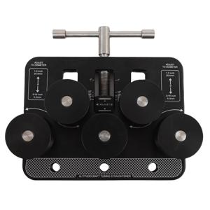 알루미늄 튜브 스트레이트너 휴대용 튜브 스트레이트너 3/16 ~ 1인치 직경 튜브용 알루미늄 브레이크 연료 라인 스트레이트너