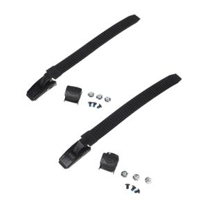 대부분의 인라인 스케이트 스케이트 부품 용 클램프 버클 나사 및 너트가있는 2PCS 조정 가능한 인라인 스케이트 스트랩 교체