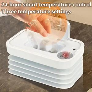 접이식 유아용 물티슈 온열 장치 난방 시스템 3가지 열 모드 고용량 보관 안전한 플라스틱 구조 A2UB