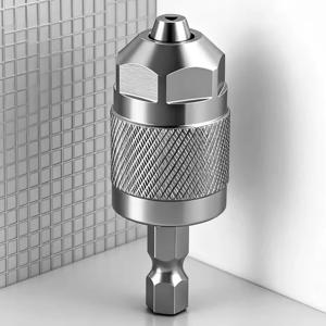 드릴 척 어댑터 퀵 체인지 공압 드릴 척 3-조 헥스 샹크 척 전문가용 컨버터 헥스 샹크 목공용