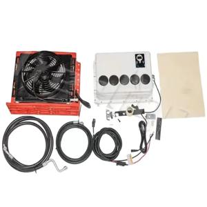 빠른 냉각 범용 24v 멀티 스플릿 에어컨 OEM 자동차 범용 에어컨 시스템 전체 세트 버스 트럭 자동차 전기 Hfc134a