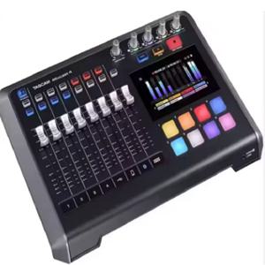 신제품 Tas-cam Mix-cast 4 팟캐스트 스튜디오 믹서 스테이션 내장 레코더 USB 오디오 인터페이스