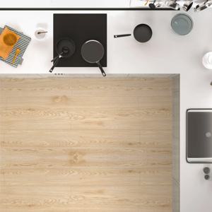 1롤 셀프 접착식 바닥 타일 필앤스틱 바닥재 시트 3x0.6m 방수 우드 패턴 바닥 스티커 욕실 침실용