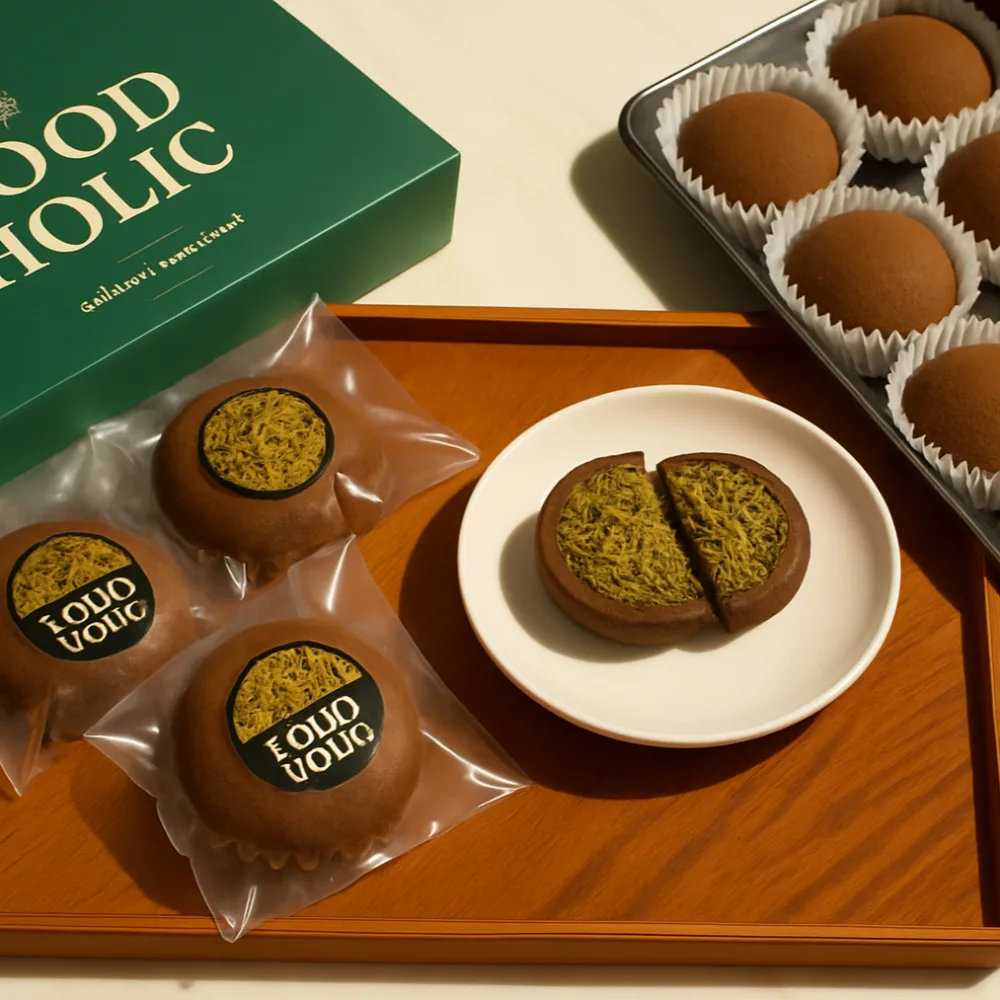 두바이쫀득쿠키(쫀득볼) 2개