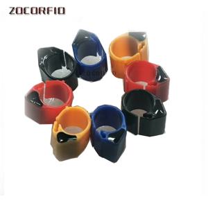 RFID 비둘기 칩 풋 링, 레이싱 비둘기 추적용 RFID 태그, EM4305 칩, 125-134.2khz