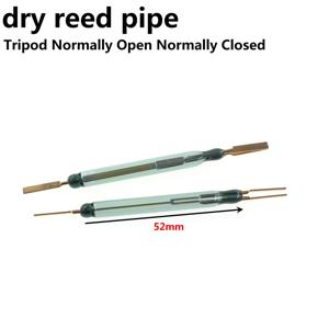 N/O 리드 스위치 마그네틱 스위치, 상시 닫힘, 열림, 자기 유도 스위치, 5*50mm, 5*52mm, 3 핀, GC1625, 1 개