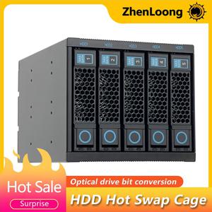 ZhenLoong 핫 스왑 가능 광학 드라이브, 하드 디스크 모듈 섀시 스토리지 확장, 5.25 