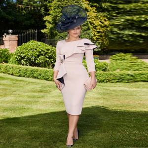 2025년 모던 신부 어머니 드레스, 여성용 시스 스타일 짧은 웨딩 게스트 드레스, 맞춤 주름 비딩 로브, 결혼식 하객 드레스