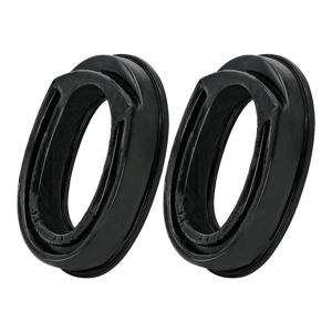 Sightlines 젤 이어 패드, MSA SORDIN 전술 헤드셋, 소음 감소, 전자 귀마개, 소음 방지, 에어소프트 사냥 헤드폰