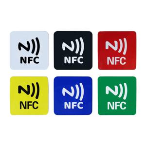 RFID 13.56Mhz Ntag213 재기록 가능 스티커 키 태그 방지 금속 간섭 라벨 NFC 쓰기 가능 키 토큰 태그 카드