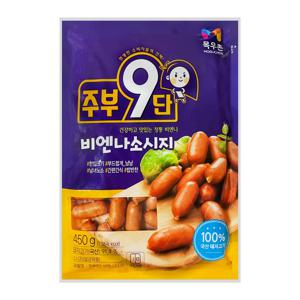 목우촌 주부9단 비엔나 소시지 450g