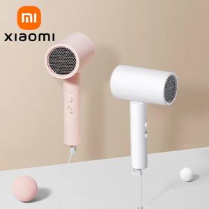 XIAOMI MIJIA H101 휴대용 헤어 드라이어 – 1600W, 접이식, 50M 음이온, 15m/s 공기 흐름, 이중 열 및 속도 모드, 어댑터 포함 220V