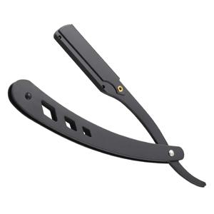 남성용 면도기 이발사 직선 면도기 수염 정리 도구 안전 스테인리스 접이식 칼 제모기