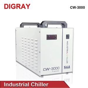 DIGRAY S & A CO2 조각 절단기 냉각용 산업용 물 냉각기, 레이저 튜브, 40W, 50W, 60W, 80W, DG110V, TG220V, CW3000