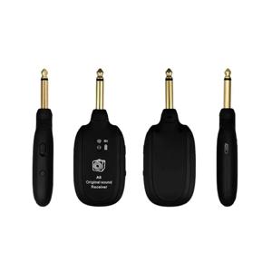 A8 UHF 기타 무선 시스템 송신기 수신기 일렉트릭 기타베이스 용 충전식 무선 기타 송신기 내장