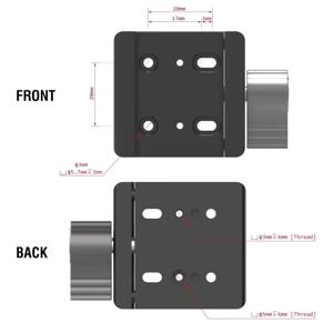 NEJE 공식 레이저 모듈 홀더 / Z축 조정기 / 포커스 조정 도구 (NEJE 5, NEJE Max 4 및 NEJE Max 5C용)