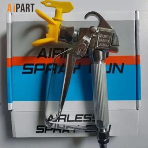 3600PSI 고압 에어리스 스프레이 페인트 액세서리 건 Wagner 펌프 스프레이 기계(517 노즐 커버 포함)