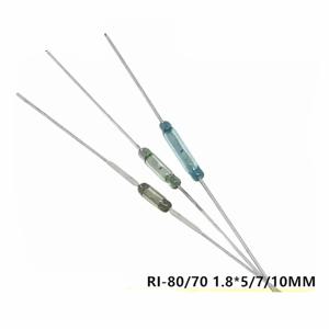 10PCS RI-80/70 미국 COTO 1.8*5mm 일반적으로 열려있는 초소형 리드 스위치 마그네트론 스위치 1.8*7/10