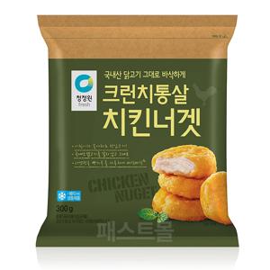 청정원 크런치통살 치킨너겟 300g