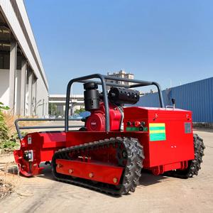 맞춤형 미니 스마트 RC 트랙터 로봇 가스 잔디 깎는 기계 자주식 무선 잔디 깎는 기계 원격 제어 제로턴 미니 트랙터