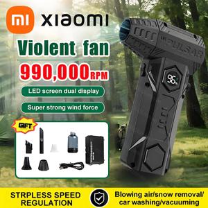 Xiaomi 터보 제트 송풍기 990000RPM 고출력 공기 송풍기 브러시리스 모터 터보 팬 풍속 75 메터/초 10000mAh 폭력적인 공기 송풍기