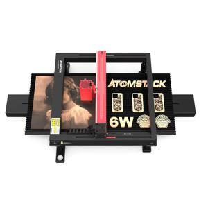 ATOMSTACK A6 Pro 광학 6W 레이저 조각기 R5 800 x 400mm 자동 운반 벨트 허니콤 테이블 조립 불필요