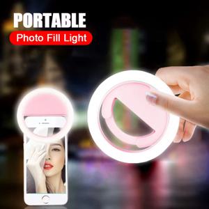 라이브 방송 필 라이트 휴대폰 셀카 라이브 방송 조명 화이트닝 실내 카메라 소형 휴대용 틱톡 촬영 소품