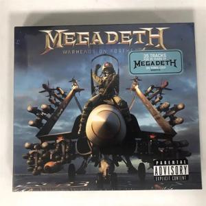 Rock Megadeth Dave Mustaine 음악 CD Warheads On Foreheads 앨범 Mechanix 3pcs 음악 레코드 코스프레 워크맨 자동차 사운드 트랙 박스