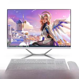 올인원 터치스크린 데스크탑 컴퓨터 TFT LCD 재고 XPS 오피스 PC 코어 I7 I5 10세대 8세대 프로세서