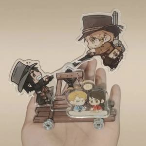 레드 데드 리뎀션 티터보드 아크릴 스탠드 아서 모건 피규어 디스플레이 애니메이션 굿즈 컬렉션 데스크 장식 소품 액세서리